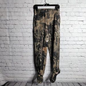 Freejay's Mossy Oak Footed PJ Bottoms